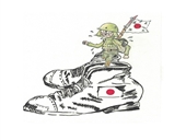 军国主义寸步难行