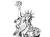 自由女神像引领欧洲