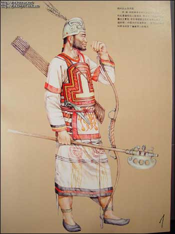 甲光向日金鳞开:中国古代武士