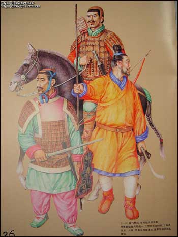 甲光向日金鳞开:中国古代武士