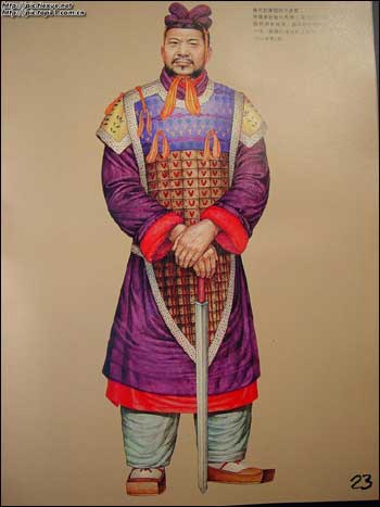 甲光向日金鳞开:中国古代武士