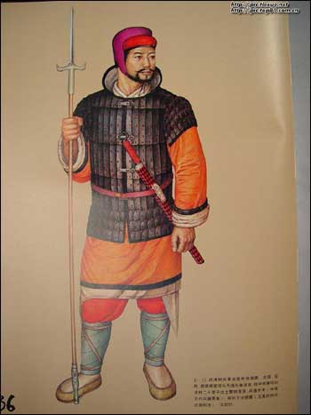 甲光向日金鳞开：中国古代武士