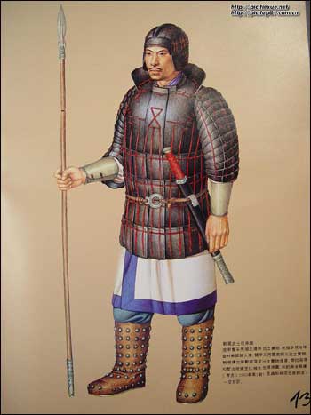 甲光向日金鳞开:中国古代武士